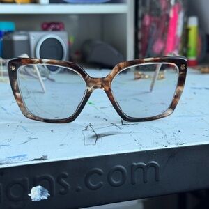 Prada tortoise shell glasses